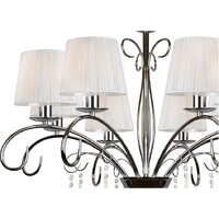 Подвесная люстра iLamp Perfection RM7006/8 (хром)