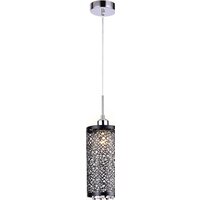 Подвесная люстра Ambrella light Traditional TR3637 CH/BK