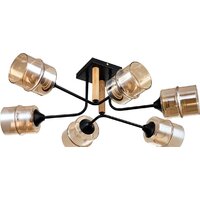 Люстра средней высоты Escada Mondrian 699/6P E27*60W Black
