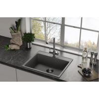 Кухонная мойка Ulgran QUARTZ Forte 580-08 (космос)
