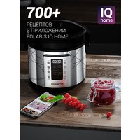 Мультиварка Polaris PMC 5020 Wi-Fi IQ Home (серебристый)