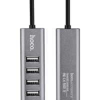 USB-хаб Hoco HB1 (серый)