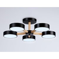 Припотолочная люстра Ambrella light FL4828/5 BK