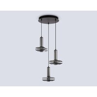 Люстра средней высоты Ambrella light LH31012/3 GR/SM (серый/дымчатый)