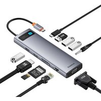 Док-станция Baseus Metal Gleam Series 11-Port Hub B00030709811-00