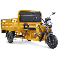Грузовой электроскутер Rutrike D4 NEXT 1800 60V 1200W (желтый)