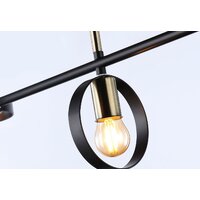 Припотолочная люстра Ambrella light Traditional TR8229/3 BK/SB
