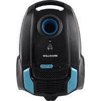 Пылесос Willmark VC-2650DBM (черный/голубой)