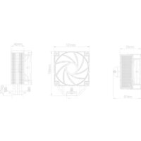 Кулер для процессора DeepCool AK400 ZERO DARK R-AK400-BKNNMN-G-2