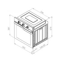 Электрический духовой шкаф Schtoff Decor 400