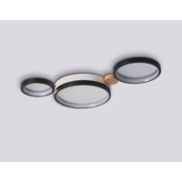 Припотолочная люстра Ambrella light FL4814/3 BK/WH