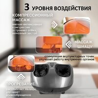 Массажер для ног Atlanta ATH-6366 (серый)