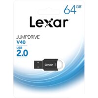USB Flash Lexar JumpDrive V40 64GB (черный)