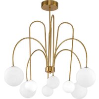 Подвесная люстра DeLight Collection KG1213P-8 (brass)