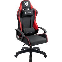 Игровое (геймерское) кресло Defender Kraken (черный/красный)