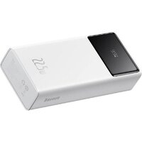 Внешний аккумулятор Baseus Star-Lord Digital Display Fast Charging Power Bank 30000mAh 22.5W (белый)