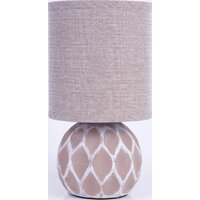 Настольная лампа Estares Cofi 1xE14 R-120x220-BEIGE-220-IP20