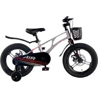 Детский велосипед Maxiscoo Air Pro 16 2025 MSC-A1645P (серый жемчуг)