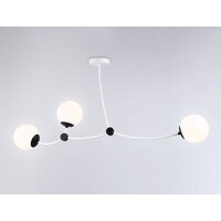 Подвесная люстра Ambrella light Traditional TR2566/3 WH/BK