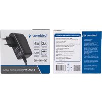 Адаптер питания Gembird NPA-AC14