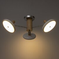 Припотолочная люстра BayerLux Джулия 10059025 (белый/хром)