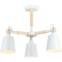 Люстра средней высоты Ambrella light TR82204/3 WH/LWD