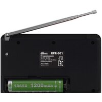Радиоприемник Ritmix RPR-001 (черный)