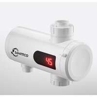 Проточный электрический водонагреватель на кран Saniteco WM-004 (белый)