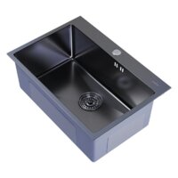Кухонная мойка Mixline 547238 (черный графит, 3 мм)