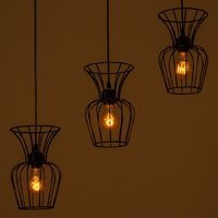 Подвесная люстра BayerLux Фрейя 9626330 (черный)