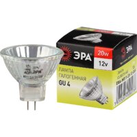 Галогенная лампа ЭРА GU4-MR11-20W-12V-30CL C0027361