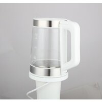 Электрический чайник Brevio Glass Kettle BV1706 (белый)