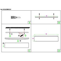 Припотолочная люстра ST Luce SLE300512-01