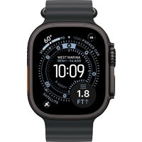 Умные часы Apple Watch Ultra 3 LTE 49 мм (титановый корпус, черный/черный, ремешок из эластомера)