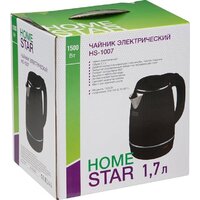 Электрический чайник HomeStar HS-1007 (черный)