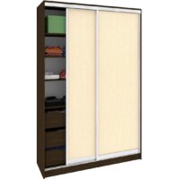 Шкаф-купе Кортекс-мебель Сенатор ШК10-45 Классика ДСП (венге/венге светлый)
