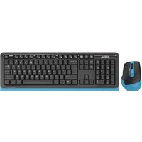 Офисный набор A4Tech Fstyler FG1035 (черный/синий)