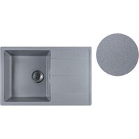 Кухонная мойка AV Engineering Benefit AVE730470SLA (серебристый)