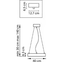 Подвесная люстра Lightstar Saturno 748013
