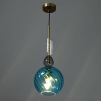 Подвесная люстра BayerLux Терес 9254684 (голубой)
