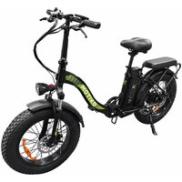 Электровелосипед Motiko MF1 (черный/зеленый)