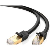 Кабель Ugreen NW107 11268 RJ45 - RJ45 (1 м, черный)
