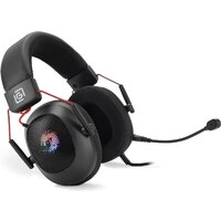 Наушники Оклик HS-L305G (черный/красный)