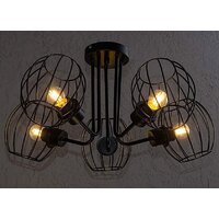 Люстра средней высоты Aitin Pro C1238/5 (черный)
