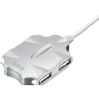 USB-хаб Buro BU-HUB4-0.5-U2.0-Candy