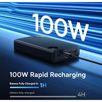 Внешний аккумулятор Baseus Adaman Digital Display Fast Charge Power Bank 140W 24000mAh (черный)