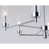 Подвесная люстра Ambrella light LH55151/6 CH/CL (хром/прозрачный)