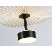 Подвесная люстра Ambrella LH72601 BK/WH (черный/белый)