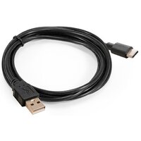 Кабель ExeGate EX-CC-USB2-AMCM-3.0 USB Type-A - USB Type-C (3 м, черный)