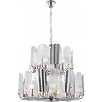 Подвесная люстра iLamp Dolce 15571-12 CR+MULT
